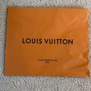 Authentic Louis Vuitton Shopping Bag